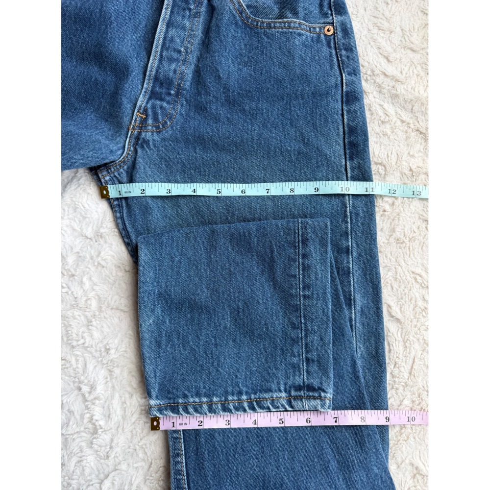 Levis 501 For Women Vintage Made in USA High Waist Slim Straight Leg Jeans 25 - Picture 4 of 12